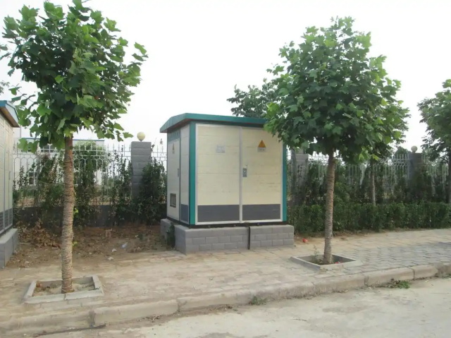 田东1000KVA欧式箱式变压器